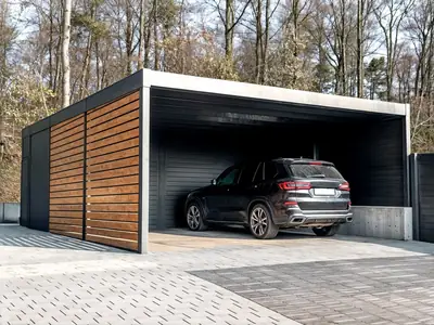 Навес для машины Carport Defender, 24 м²