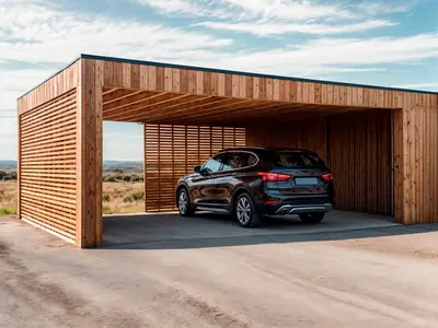 Навес для машины Carport Elite, 18 м²