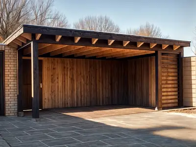 Навес для машины Carport Shield, 26 м²