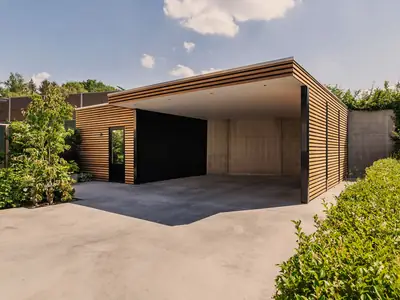 Навес для машины Carport Woody Dream, 39 м²