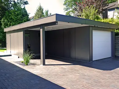 Навес для машины Garagen Carport, 35 м²