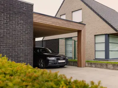 Навес для машины Geometry Carport, 25 м²