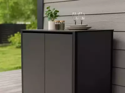 Уличная кухня Lounge D-03 — шкаф 90 см, 0 м²