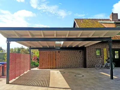 Навес для машины RED Veil Carport, 0 м²
