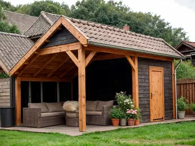 Беседка Shelter Nook, 17 м²