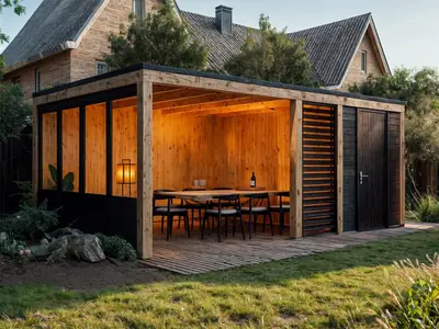 Беседка Storage Nook, 24 м²