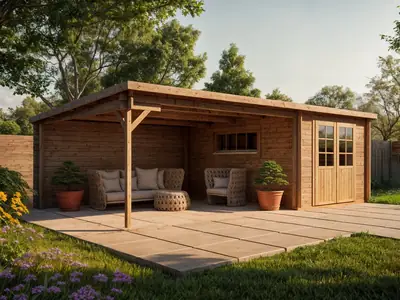 Беседка Storage Pavilion, 28 м²