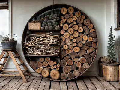 Дровница Timber Nest, 2 м²