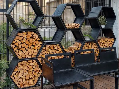 Дровница Timber Storage, 4 м²